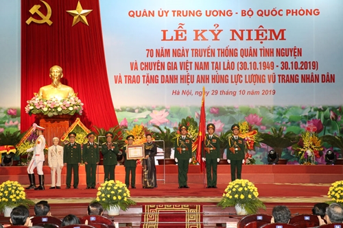 30-10-1949: Ngày truyền thống Quân tình nguyện và chuyên gia Việt Nam tại Lào